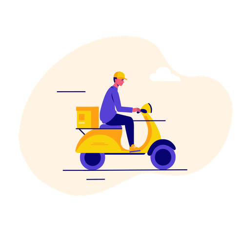 Delivery animation